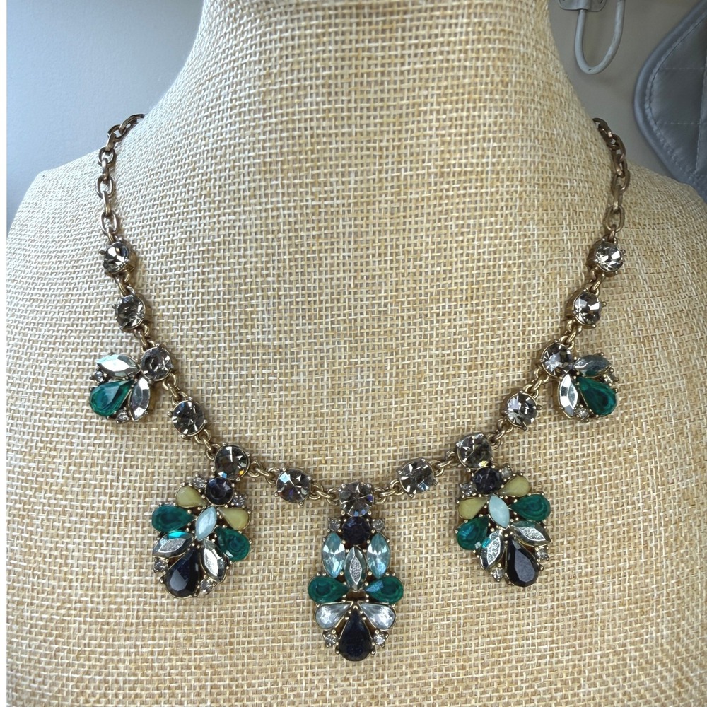 Glam Quiet Luxury Old Money Statement Bib Necklace J.Crew